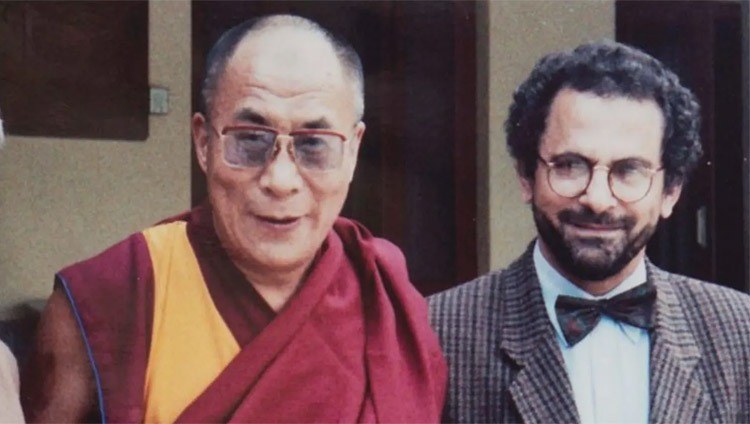 Seine Heiligkeit der Dalai Lama und José Ramos-Horta.
