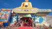 Besuch der Buddha-Statue in Stok
