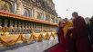 Pilgerfahrt zum Mahabodhi-Tempel in Bodhgaya