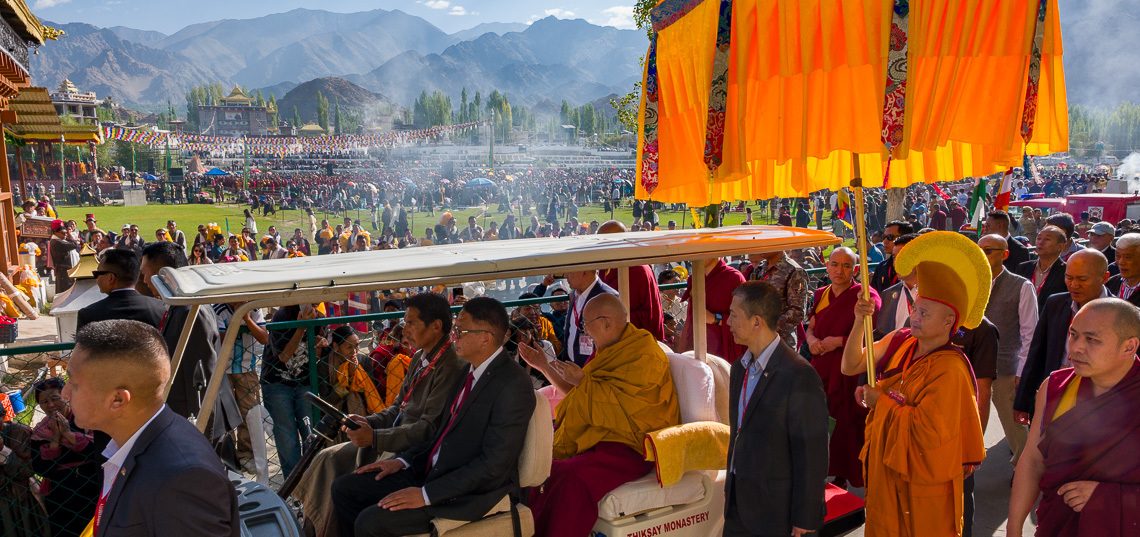 Langlebensgebet in Leh, Ladakh