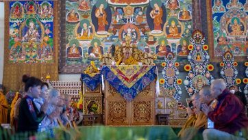 Unterweisungen in Bodhgaya – dritter Tag