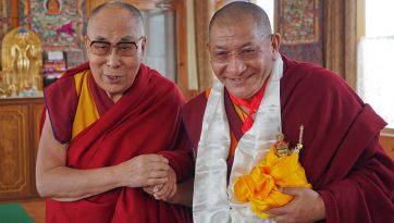 Abreise von Bodhgaya