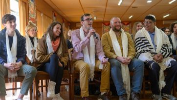 Treffen mit Studierenden aus den USA und Israel