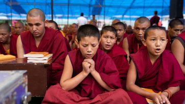 Beginn der Unterweisungen in Manali