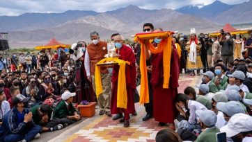 „Ladakh dPal rNgam Dusdon Award 2022“ an Seine Heiligkeit den Dalai Lama