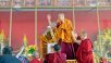Vortrag auf dem Drepung Loseling Debattierhof
