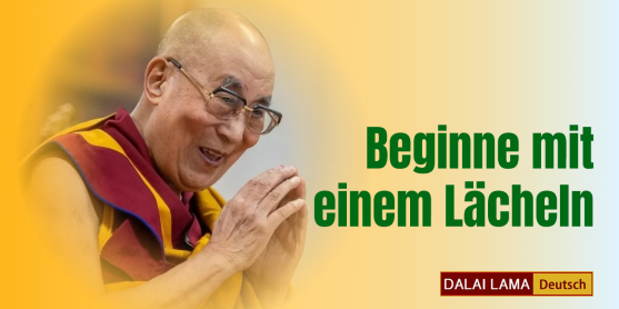 Beginne mit einem Lächeln