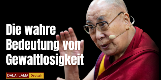 Die wahre Bedeutung von Gewaltlosigkeit