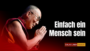Einfach ein Mensch sein