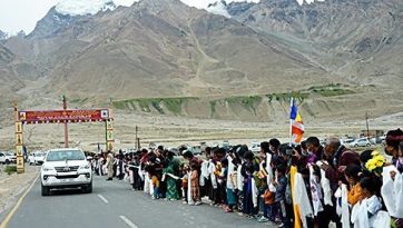 Ankunft in Zanskar, Ladakh, UT, Indien