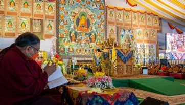 Unterweisungen in Bodhgaya